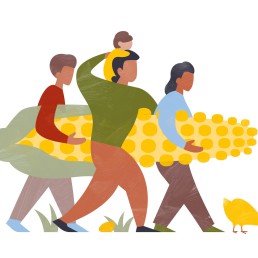 Illustration Soziale Aspekte der Landwirtschaft